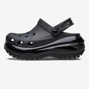 CROCS Clogs Black MEGA CRUSH Men Size 6 Women Size 8 Unisex